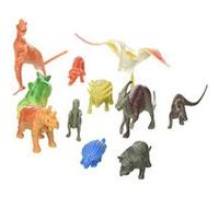 Planet Earth Prehistoric Dinosaurs 12 Piece Set of 2 to 4 inch Dino and Mammal Figures G