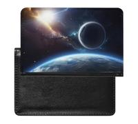 Planet Étui de protection pour passeport avec blocage RFID - Porte-carte d'identité - Portefeuille de voyage sécurisé pour tickets de passeport, cartes de crédit, style, taille unique, Style :, Taille