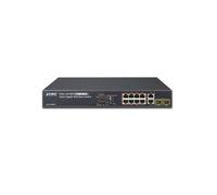 Planet FGSD-1008HPS Switch Niv2 8P PoE+ & 2Giga/SFP 125W