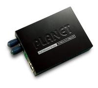 PLANET FT-801 convertisseur de support réseau 100 Mbit/s 1310 nm Multimode Noir