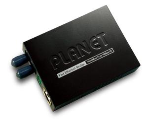 PLANET FT-801 convertisseur de support réseau 100 Mbit/s 1310 nm Multimode Noir