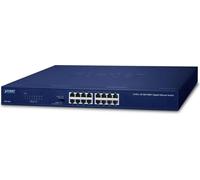 Planet Gigabit Switch N-Way 16 ports 10/100/1000 Mbps - 16x RJ45 Version Rack - Non géré - Gigabit Ethernet (10/100/1000) - Full duplex - Montage en rack - 1U