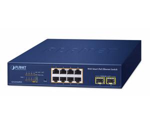 Planet GS-2210-8P2S Switch Smart 8xGE PoE+ 2xSFP