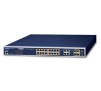 PLANET GS-4210-16P4C Switch Niv2 20p Gigabit dont 16 PoE+ & 4 SFP 100/1G