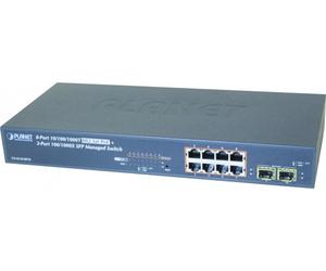 Planet GS-4210-8P2S sw Niv.2 8P Ggabit PoE+ 120W & 2 sfp 100FX/1G