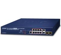 PLANET GS-5220-8P2T2S PLANET L2+ Commutateur administrable 8 ports 10/100/1000T 802.3at PoE + 2 ports 10/100/1000T + 2 ports 100/1000X, SFP