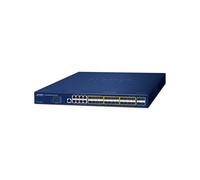 PLANET GS-6311-16S8C4XR Commutateur L3 Géré, 8 ports Gigabit Ethernet, 16 SFP, 8 SFP+, 128Gbps, VLAN, QoS, CLI, Management Web, IEEE 802.3az, Redondance.