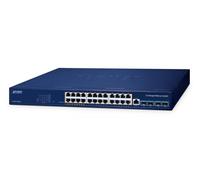 Planet Commutateur Géré L3 GS-6311-24HP4X – 24 RJ45 PoE + 4 SFP+, 128 Gbit/s, QoS, VLAN, SSH/SSL