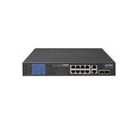 PLANET GSD-1222VHP SWITCH LCD 10P GIGABIT 8 PoE+ 120W & 2 SFP