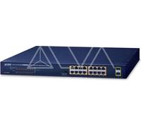 Planet GSW-1820HP - Non administré - Gigabit Ethernet (10/100/1000) - Full duplex - Power over Ethernet (PoE) - Montage en rack - 1U