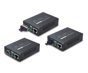 Planet GT-802S40 Convertisseur de fibre optique Ethernet Gigabit 2000 Mbit/s Noir