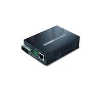 PLANET GT-902 PLANET Web Smart Medienkonverter, Multimode 10/100/1000Base-T zu 1000Base-SX, Inkl. Câble d'alimentation SC