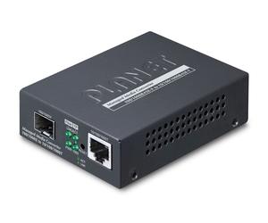 Planet GT-915A 1-Port 10/100/1000T + 1-Port 100/1000X SFP Managed Media Converter (IPv4/IPv6 Dual stack management, supports TLSv1.2/SSHv2/SNMPv3 Cybersecurity features, TS-1000/802.3ah OAM, LFP, 802.