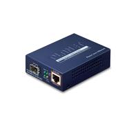 PLANET GTP-805A Convertisseur de média Gigabit Ethernet 1000Base-T vers 1000Base-X, Port SFP, PoE 30W, Boîtier Métal, Standards IEEE 802.3af/at/ab/u/x/z