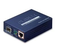 Planet GTP-805A CONVERT.FIBRE SFP - RJ45 Gigabit PoE+ 30w