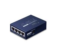 PLANET HPOE-460 - Injecteur Hub PoE Gigabit 4 ports 802.3at/af, 120W Total, Mid-Span