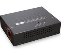 PLANET POE-E201 prolongateur réseau Émetteur et récepteur réseau Bleu