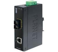 PLANET IFT-802TS15 - Convertisseur de média à fibre optique - 100Mb LAN - 10Base-T, 100Base-FX, 100Base-TX - mode unique SC / RJ-45 - jusqu'à 15 km - 1310 nm G