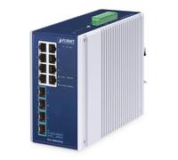 Planet IGS-1000-8T4X Commutateur Ethernet Gigabit industriel non géré à 8 ports