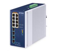 Planet IGS-1000-8UP4X Commutateur Gigabit Industriel Non Géré à 8 Ports