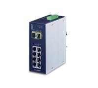 PLANET IGS-10020MT Switch Géré L2+ Gigabit 8 RJ45 + 2 SFP, 26 Gbps, QoS, VLAN, Montage Mural/DIN, Température étendue -40°C~75°C