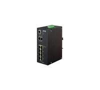 PLANET IGS-10080MFT - Commutateur - Géré - 8 x SFP + 2 x 10/100/1000 - Montage sur rail DIN