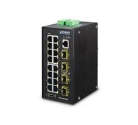 PLANET IGS-20040MT Commutateur administrable PLANET Industie L2 16 ports 10/100/1000T 4 ports 100/1000X SFP