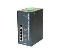 PLANET IGS-504HPT commutateur réseau Non-géré L2 Gigabit Ethernet (10/100/1000) Connexion Ethernet, supportant l'alimentation via ce port (PoE) Bleu