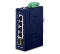 PLANET IGS-510TF Switch Indust. 4p Gigabit & 1 SFP 100/1G