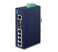 Planet Industrial L2+ 4-Port 10/100/1000T + 2-Port 100/1000X SFP Managed Switch