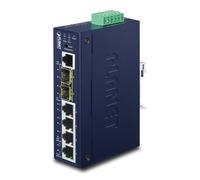 Planet Industrial L2+ 4-Port 10/100/1000T + 2-Port 100/1000X SFP Managed Switch
