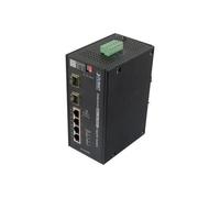PLANET - Commutateur réseau IGS-624HPT Non-géré 4x1Gb PoE+ 2xSFP Gigabit Bleu
