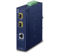 PLANET IGT-1205AT convertisseur de support réseau 1000 Mbit/s Bleu