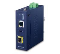 PLANET IGT-815AT convertisseur de support réseau 1000 Mbit/s Multimode, Monomode Bleu