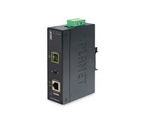 Planet Convertisseur média IGTP-805AT – SFP Gigabit 1000BASE-LX/SX 1310nm, PoE 30W, IP30