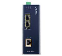 PLANET IGUP-1205AT convertisseur de support réseau 1000 Mbit/s Multimode, Monomode Bleu