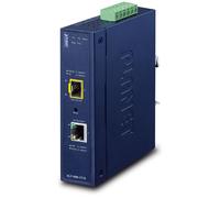 PLANET Industrial 1-Port convertisseur de support réseau Interne Bleu