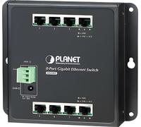 PLANET Industrial 8-Port 10/100/1000T Wall-mount Switch