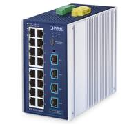 Planet Industrial Commutateur géré L2/L4 16 Ports IGS-4215-16T4