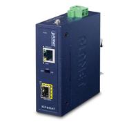 PLANET IGT-815AT convertisseur de support réseau 1000 Mbit/s Multimode, Monomode Bleu