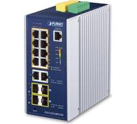 Planet IP30 Industrial L2+/L4 8-Port