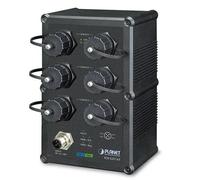 Planet IP67-rated Industrial L2+ 6-Port 10/100/1000T Managed, IGS-5227-6T (6-Port 10/100/1000T Managed Ethernet Switch (-40~75 Degrees C), ERPS Ring, 1588, Modbus TCP, 6 x Waterproof)