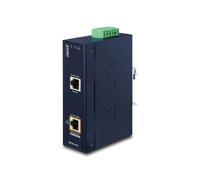 PLANET IPOE-162 Commutateur Gigabit Ethernet 2 ports RJ-45 PoE (1 port, 30W) IEEE 802.3af/at, 12-48V DC, IP30, -40°C à 75°C, montage mural/rail DIN