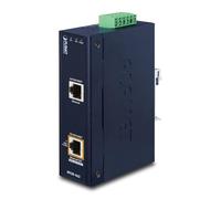 PLANET IPOE-162 commutateur réseau Gigabit Ethernet (10/100/1000) Connexion Ethernet, supportant l'alimentation Via ce Port (PoE) Noir