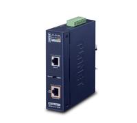 PLANET IPOE-171-95W Injecteur PoE++ Industriel 95W - 802.3bt, Multi-Gigabit 5GBASE-T, DC 12-48V, DIN-Rail