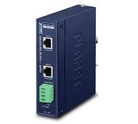 PLANET IPOE-173S séparateur voix-données Bleu Connexion Ethernet, supportant l'alimentation via ce port (PoE)