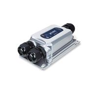PLANET IPOE-175 Commutateur 2 ports Gigabit Ethernet PoE/PoE+/PoE++ 802.3bt, Budget PoE 60W, -40°C à 75°C, Montage mural, Gris
