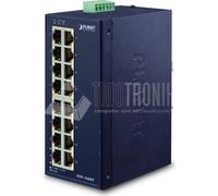 Planet ISW-1600T - Non administré - Fast Ethernet (10/100) - Montage mural