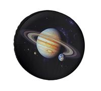 Planet Jupiter - Housses de pneu imperméables et anti-UV, 61 cm, pour camping-car, camion, VUS, remorque, universelle, pour toutes les saisons