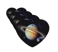Planet Jupiter Lot de 4 cartes de désodorisants de voiture personnalisables, cadeaux pour homme et femme, tablettes d'aromathérapie, cartes parfumées à suspendre pour armoire, salle de bain